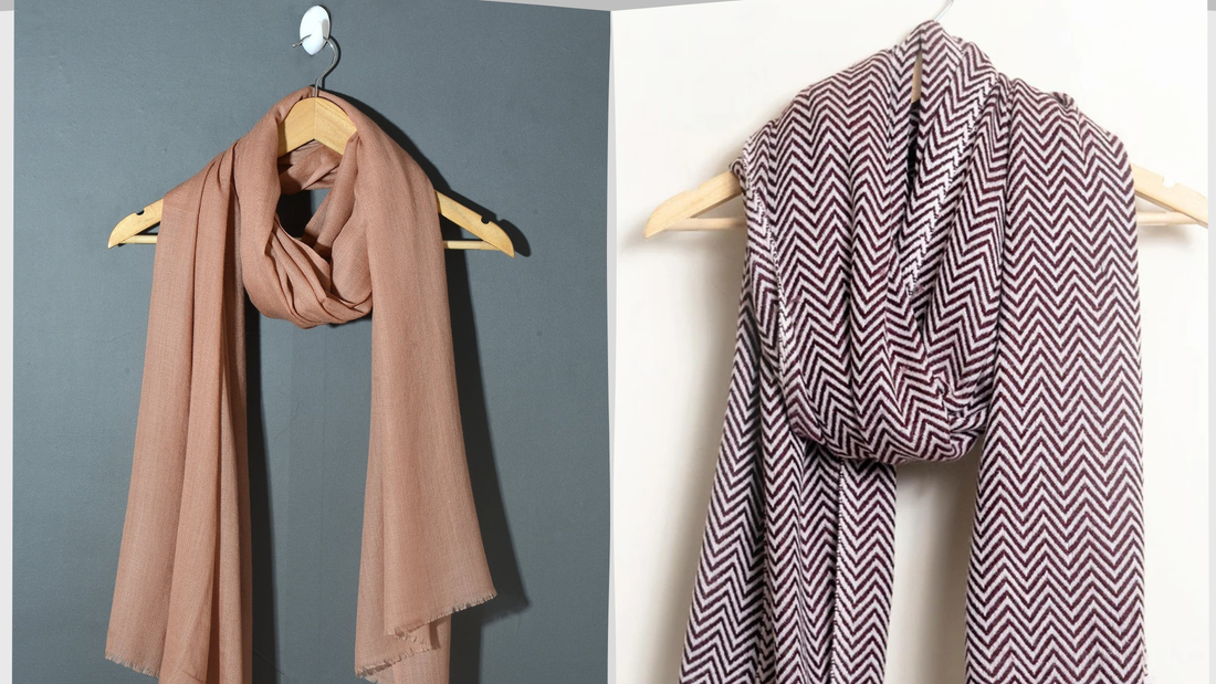 How Is a Pashmina Stole Different from a Woollen Muffler?