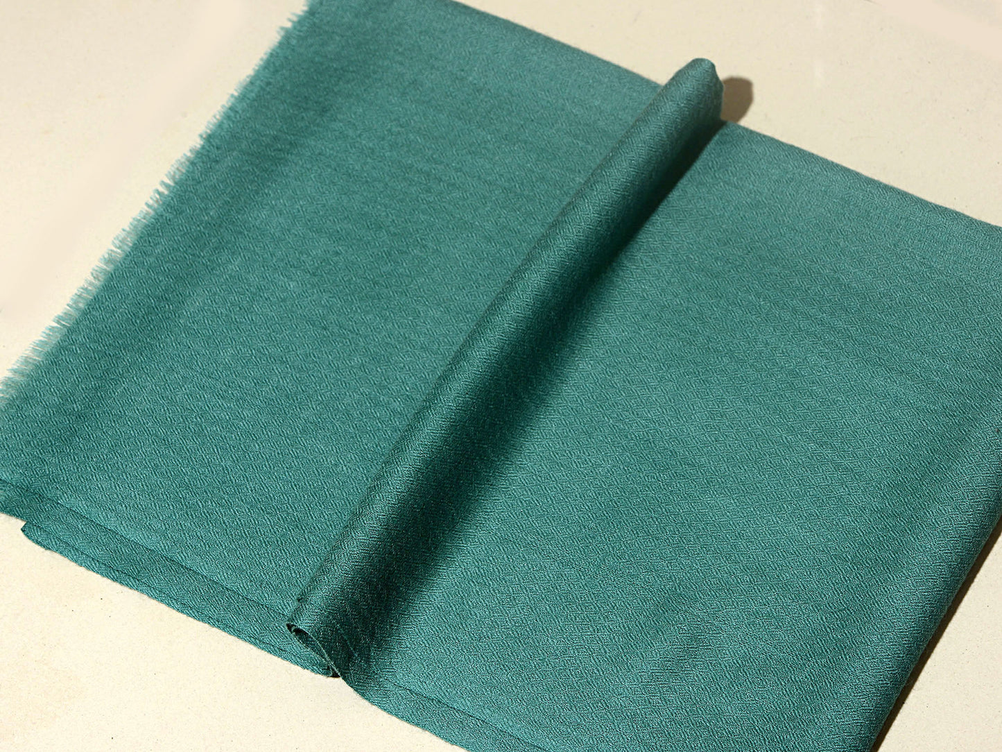 COUNTRY BLUE Solid Pashmina Stole