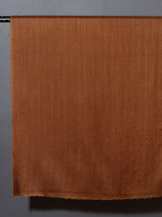 WALNUT BROWN Solid Pashmina