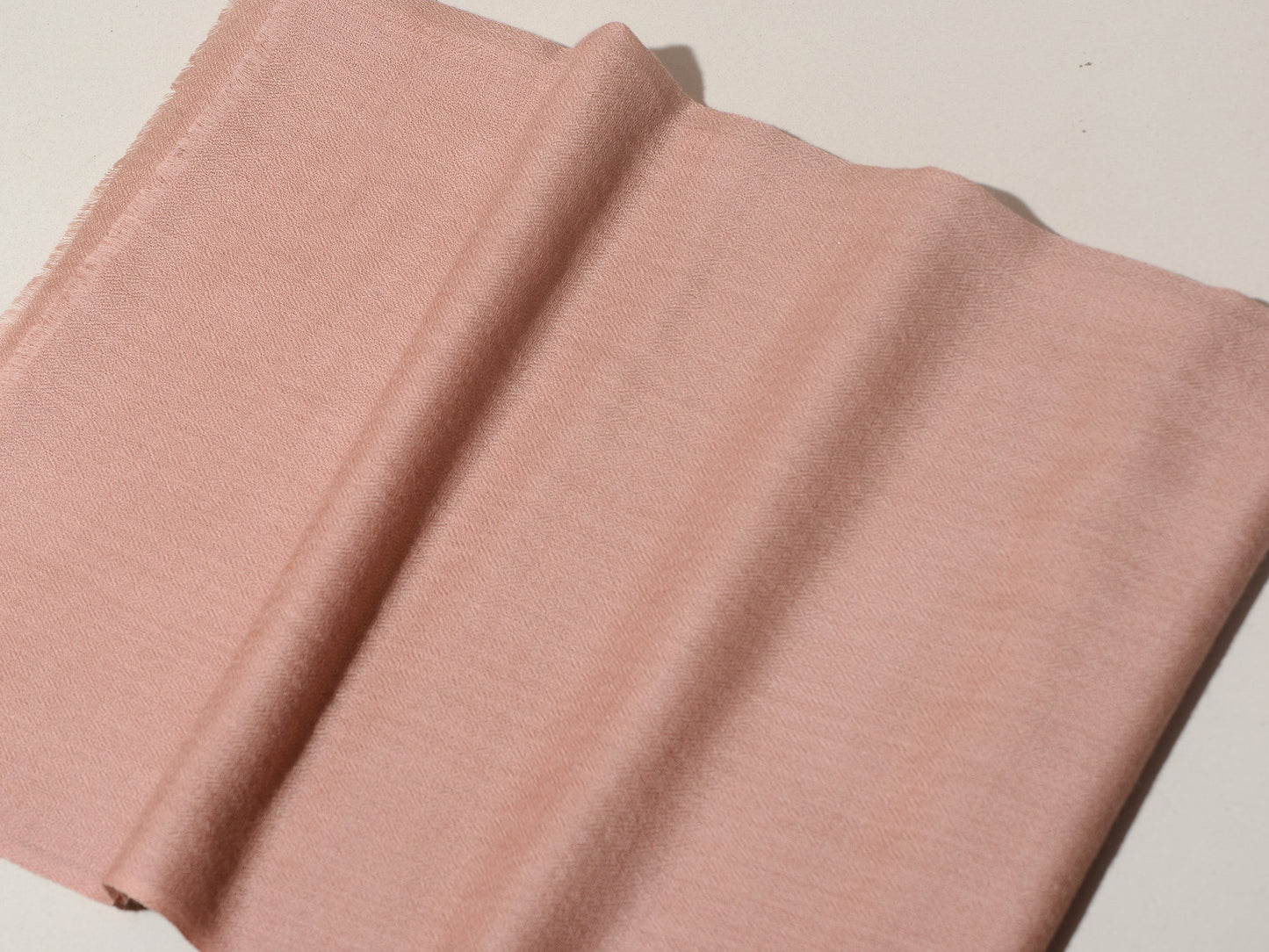 CARAMEL Solid Pashmina Stole | OMVAI