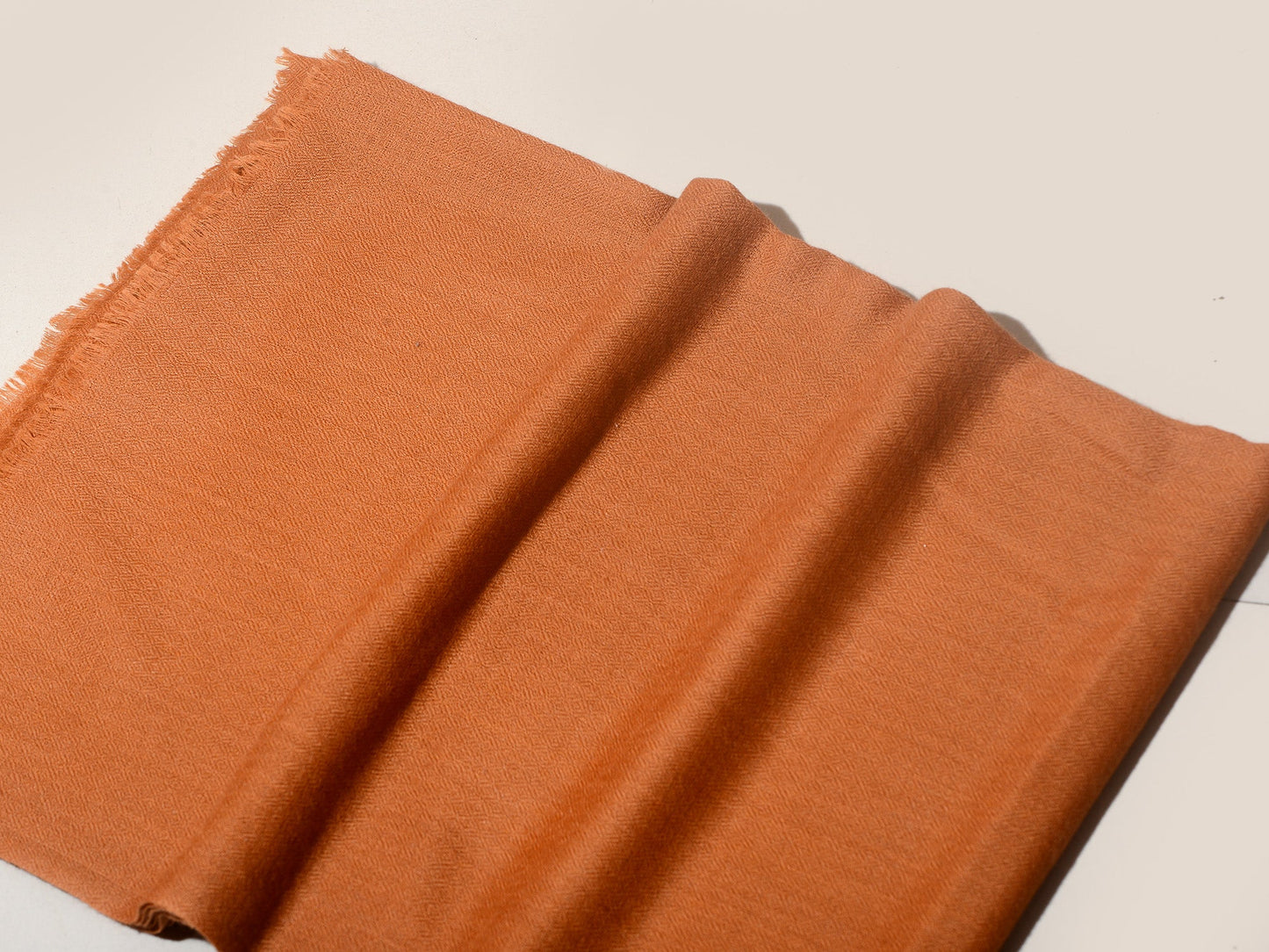 TERRACOTA Solid Pashmina