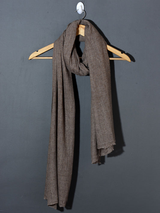 Super Soft Woolen Muffler -  Caramel Brown