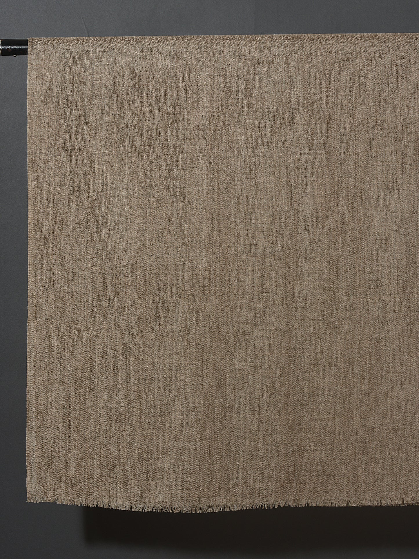 SAND SHELL Solid Pashmina