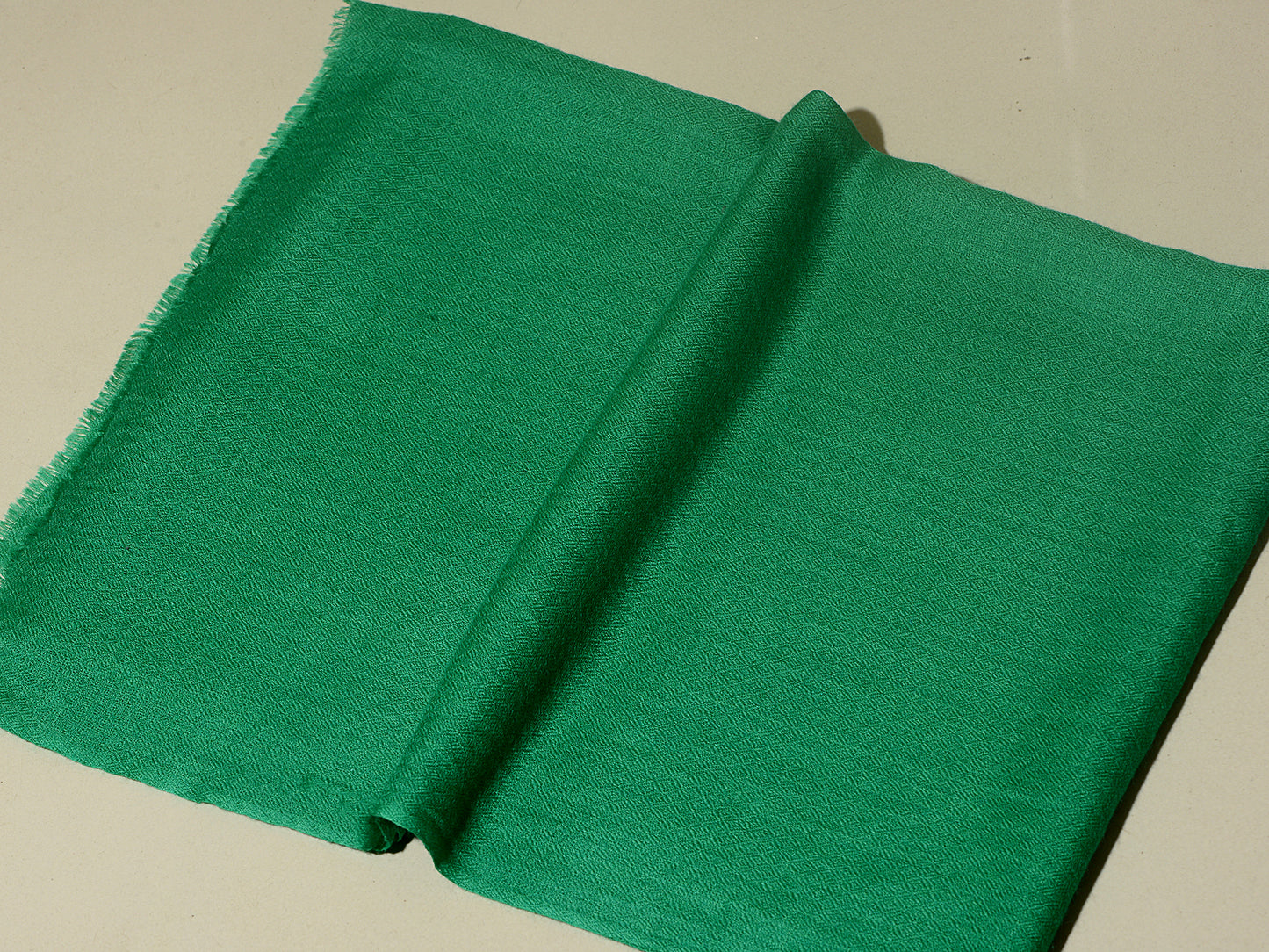 SEA GREEN Solid Pashmina Stole | OMVAI