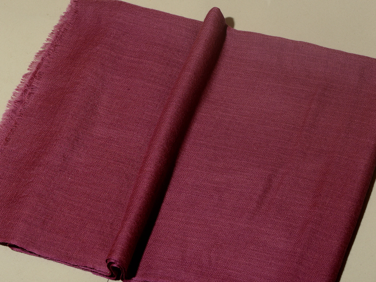 MAUVE TAUPE Solid Pashmina Stole | OMVAI
