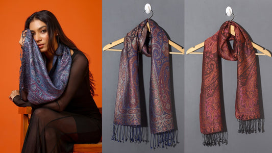 How to Identify a Pure Silk Stole When Shopping Online