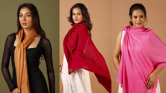How to Match a Stole With Karwa Chauth Outfits