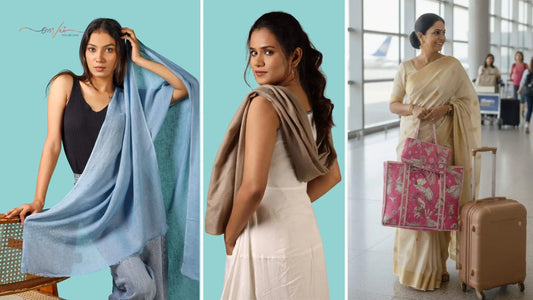 Best Mother's Day Gifts: Linen Stoles, Pashmina Stoles, and Cotton Tote Bags