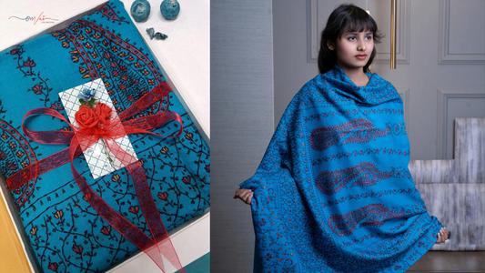 How to Pair an Embroidered Shawl with Traditional Outfits