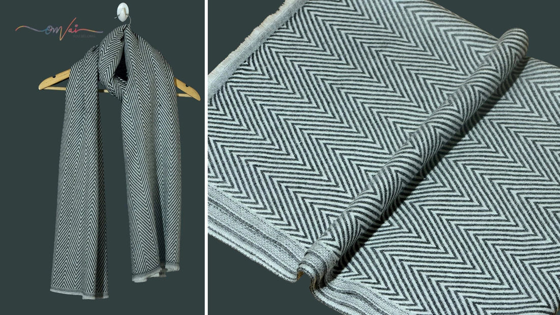 Zig Zag Stoles: The Geometric Print Statement Accessory That's Taking Indian Fashion by Storm