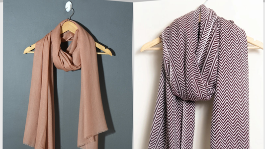 How Is a Pashmina Stole Different from a Woollen Muffler?