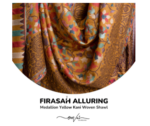 PASHMINA SHAWLS BY OMVAI
