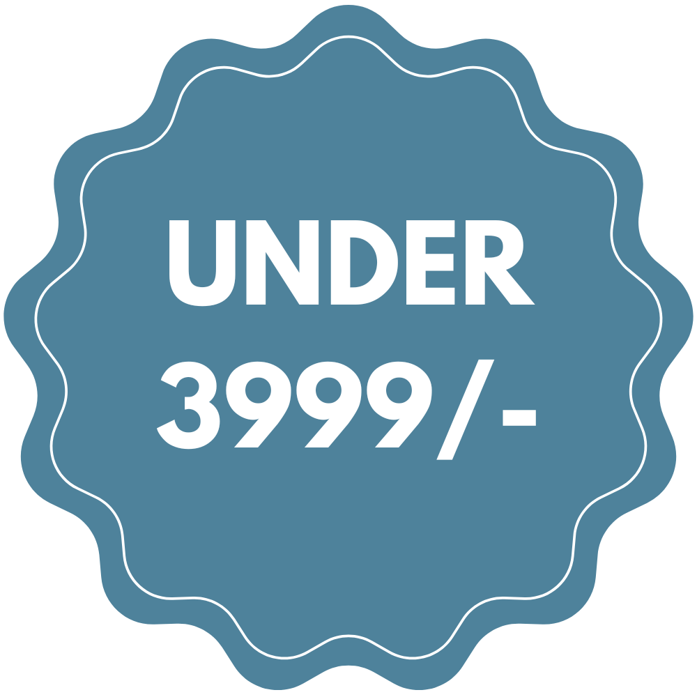 Under INR. 3999/-