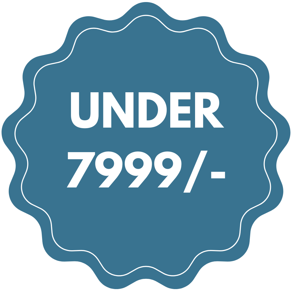Under INR. 7999/-