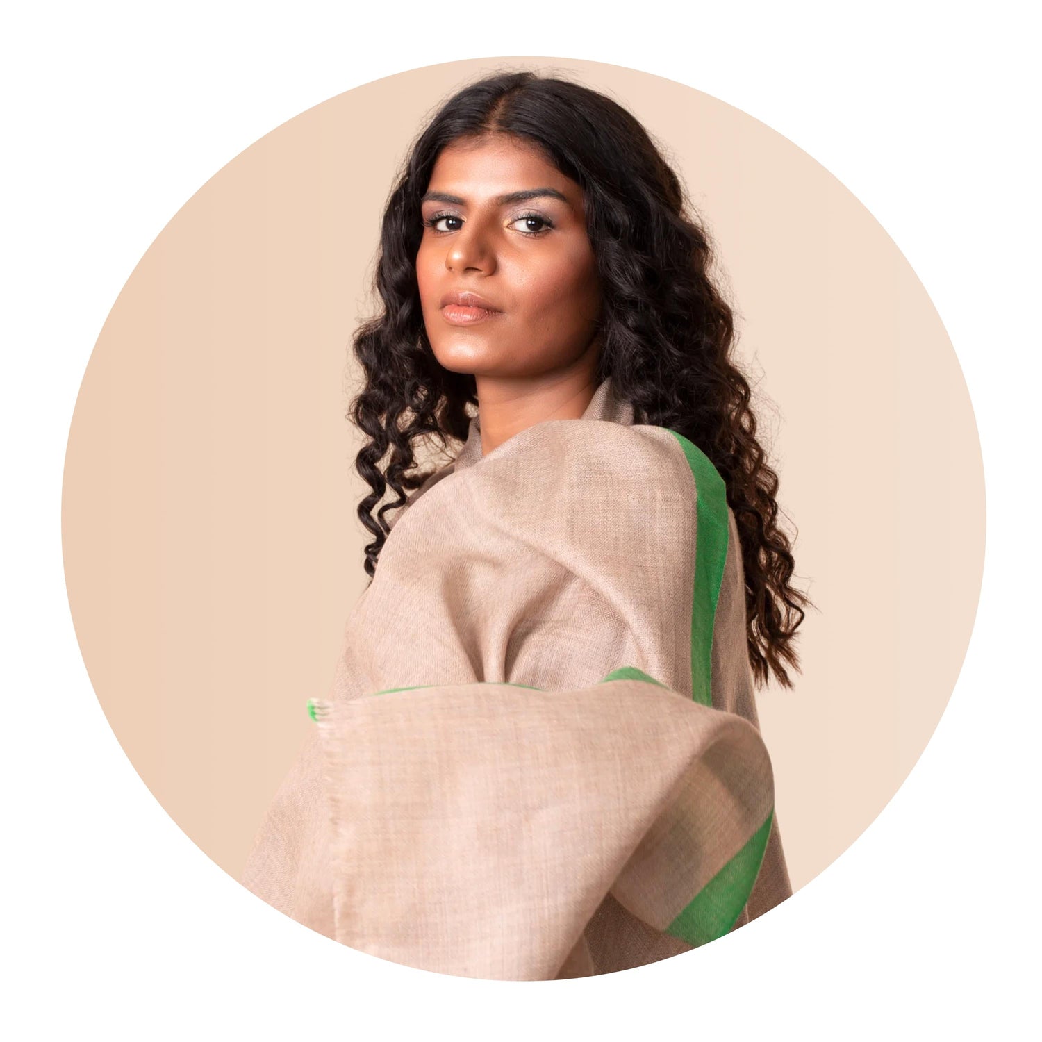 Pashmina Border Stoles