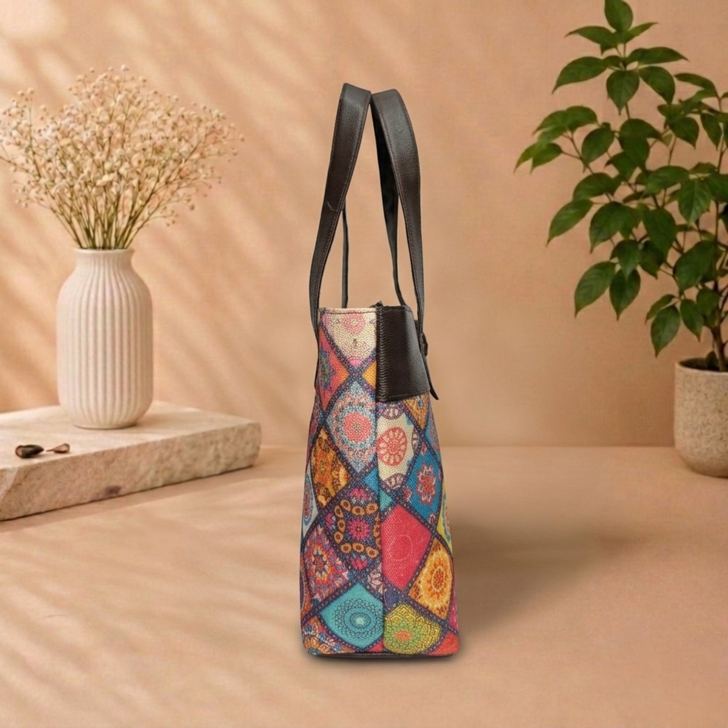 OMVAI Classic 2-Piece Shoulder Bag Set – Rang Mahal