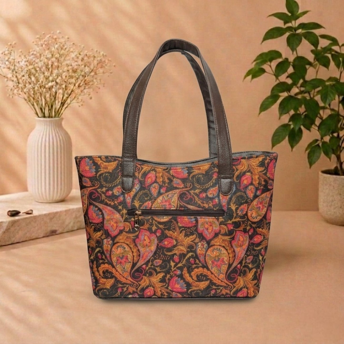OMVAI Classic 2-Piece Shoulder Bag Set – Maharani Bloom