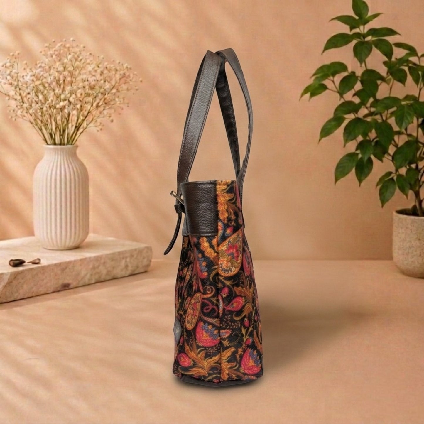 OMVAI Classic 2-Piece Shoulder Bag Set – Maharani Bloom