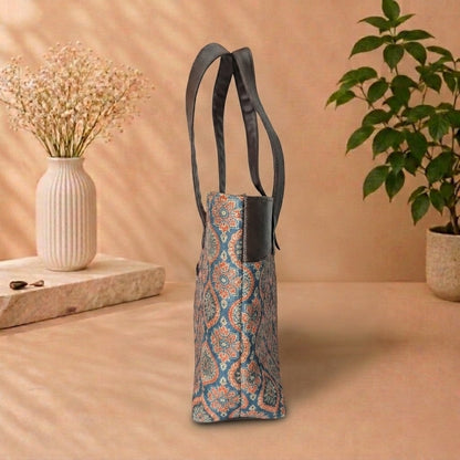 OMVAI Classic 2-Piece Shoulder Bag Set – Shahi Motif