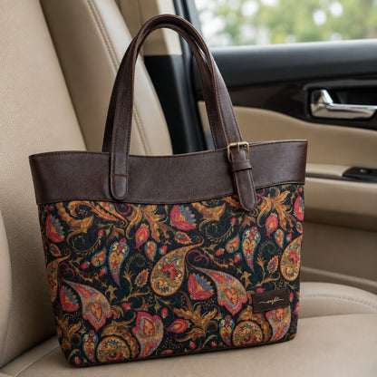 OMVAI Classic 2-Piece Shoulder Bag Set – Maharani Bloom