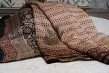 OMVAI The Contemporary Mughal Handloom Chanderi Silk Dupatta with Zari border