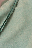 OMVAI Diamond Weave with Border Cotton Woven Throw Blanket / Comforter - Green