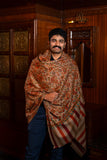 AASHA Alluring Paisley Kani Woven Shawl  with Embroidery  Unisex