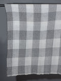 Checks Patterned Super Soft Woolen Muffler -  Charcoal