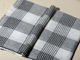 Checks Patterned Super Soft Woolen Muffler -  Charcoal