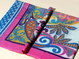 MUGHAL BUTA Exquisite Kalamkari Kani Stole with Hand embroidery - Aqua