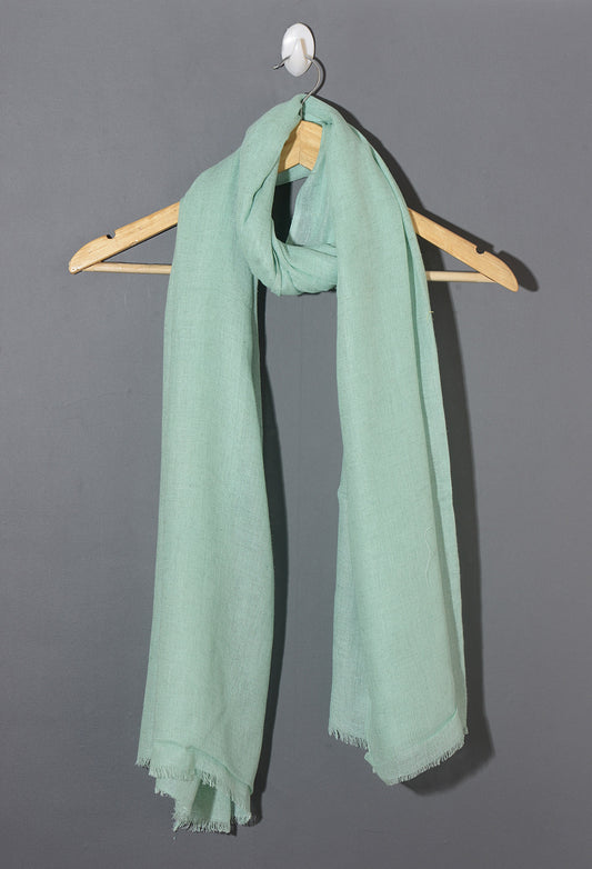 Cool MInt Solid Viscose Line Stole