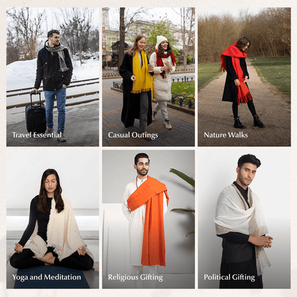 Royal Admiral Solid Pashmina