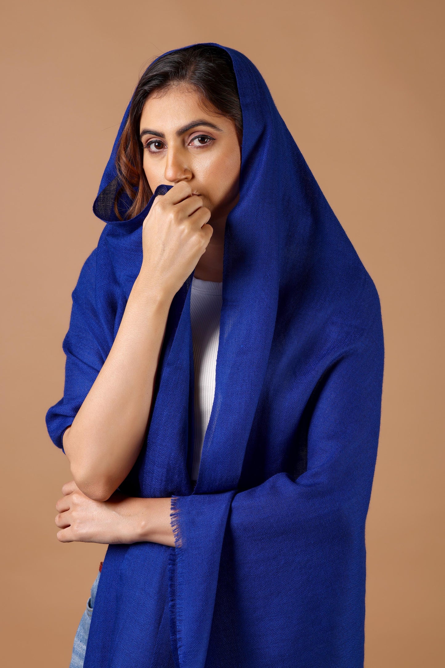 Royal Admiral Solid Pashmina