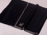 PALLA BUTI Magnificent Hand Embroidered Stole - Black