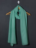 POLAR BLUE Solid Pashmina