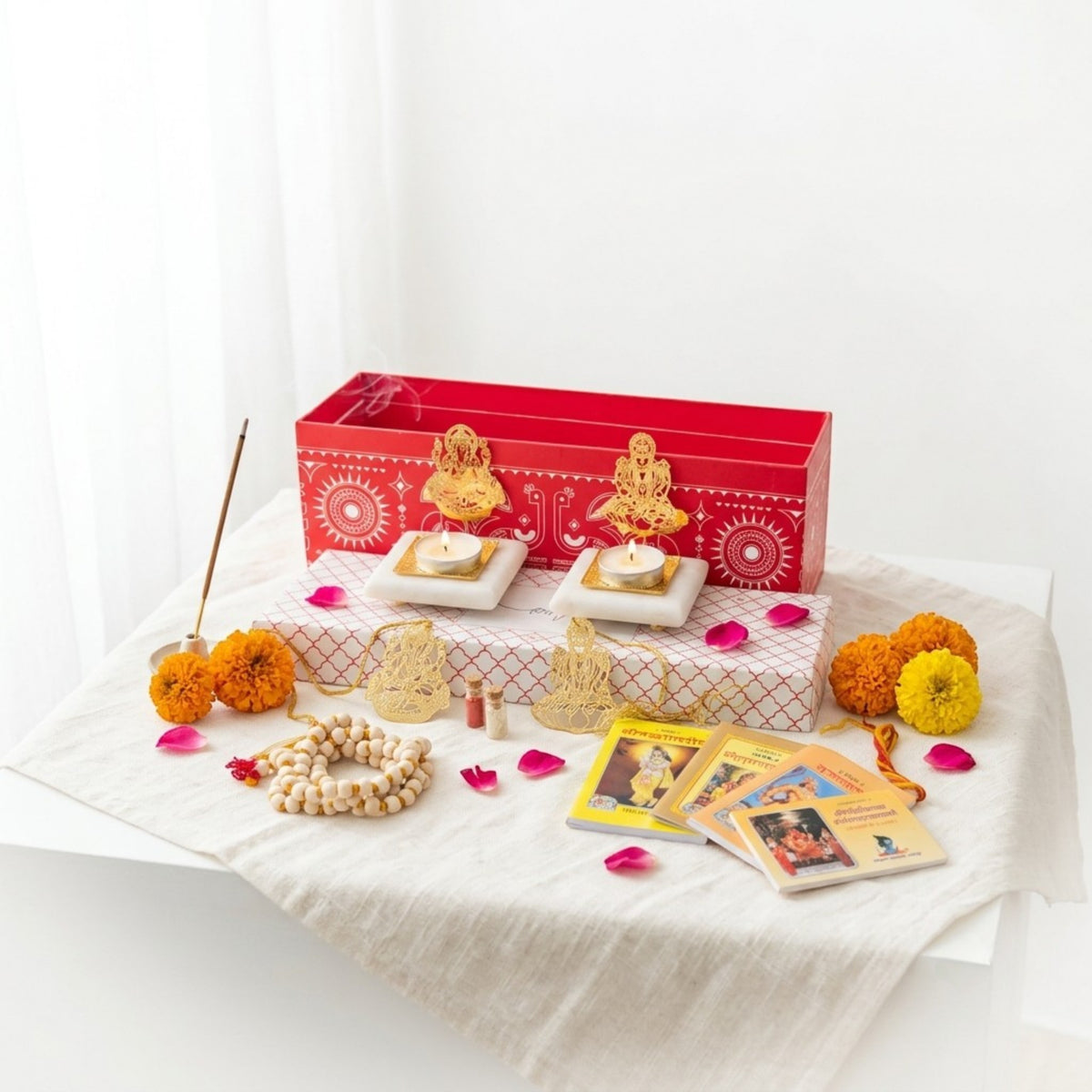 Premium Lakshmi-Ganesha Puja Gift Box