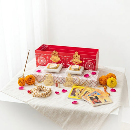 Premium Lakshmi-Ganesha Puja Gift Box