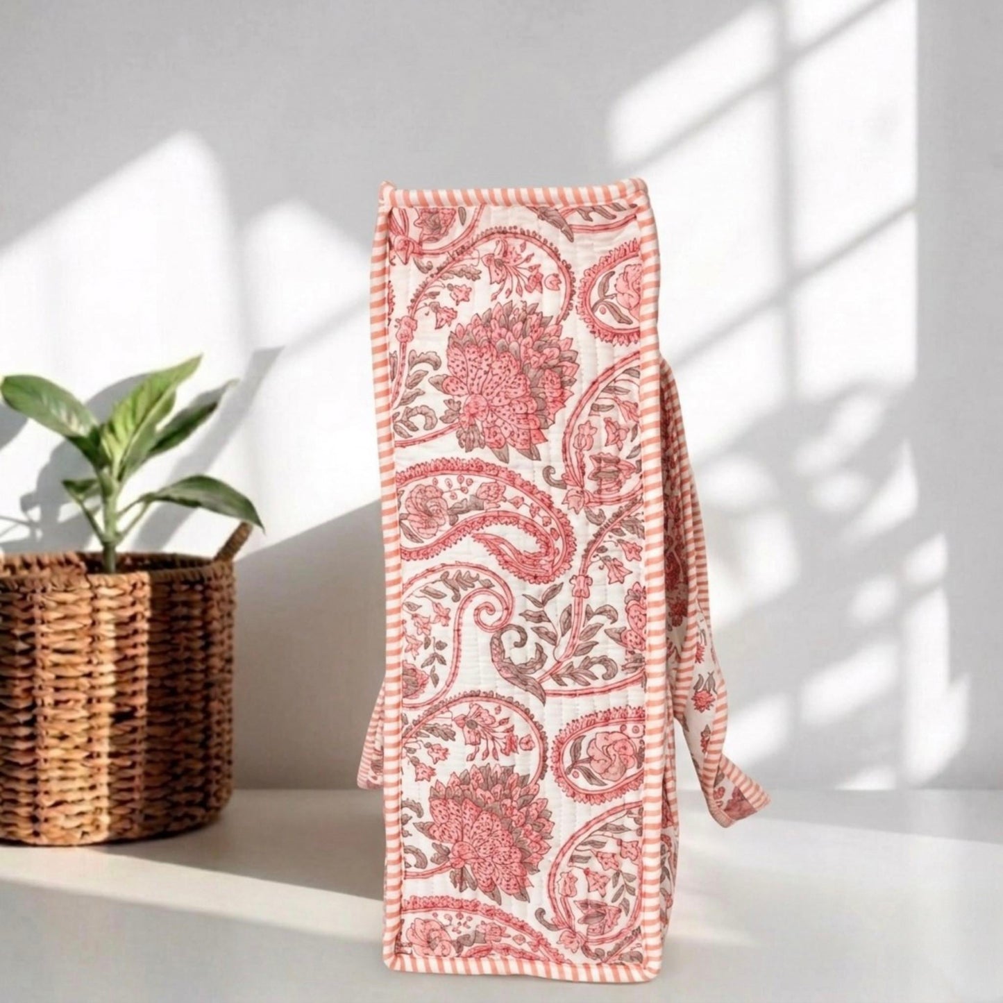 The Dusty Rose - Premium Quilted Cotton Tote Bag