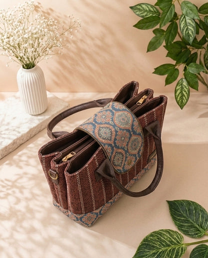 OMVAI Heritage 2-Piece Handbag Set – Rustic Mosaic