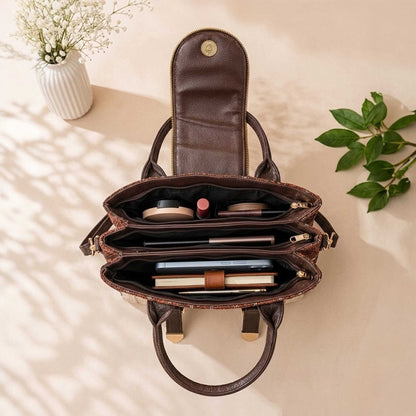 OMVAI Heritage 2-Piece Handbag Set – Rustic Mosaic