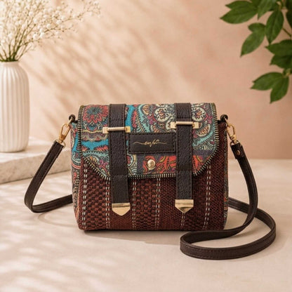 Mughal Mosaic – OMVAI Premium Sling Bag