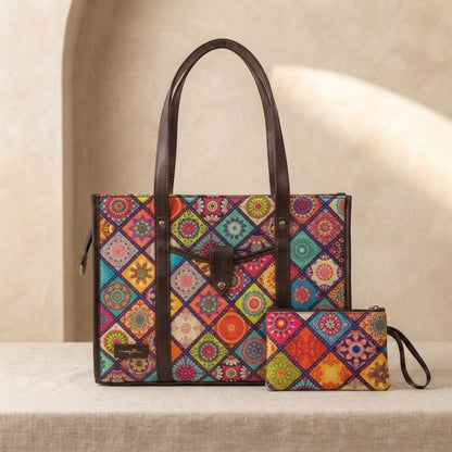 OMVAI Rangrez Tote Handbag