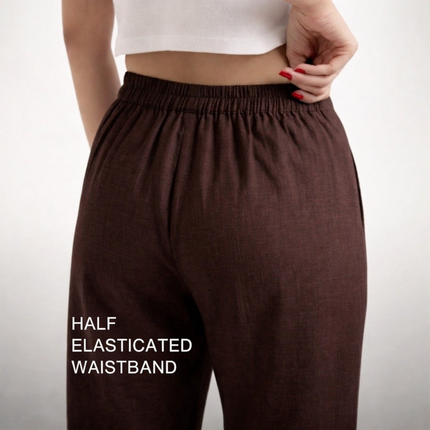 OMVAI Chocolate Pants : Relaxed Fit, Breathable & Comfortable