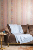 OMVAI Zig Zag Patterned Woven Throw Blanket / Comforter Sky Blue