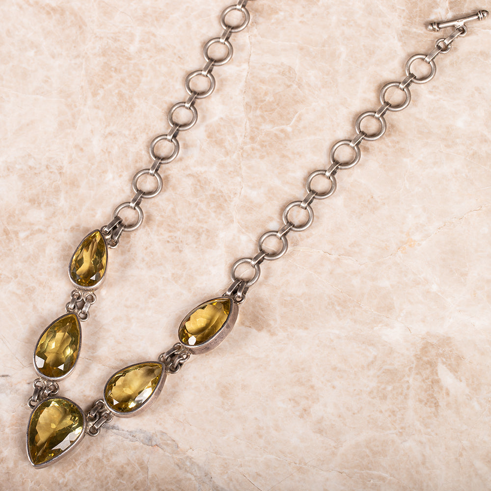 Aarushi Topaz Necklace