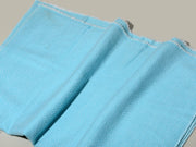 Zig Zag Patterned Super Soft Woolen Muffler -  Aqua