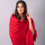 Premium Gifting 100% Pure Cashmere Wool Solid Color Pashmina