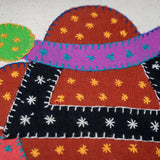 OMVAI Hastkala Camel Cushion