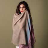 QIANA Diamond Border Pashmina