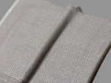 Diamond Weave Super Soft Cashmere Muffler - Dark Grey